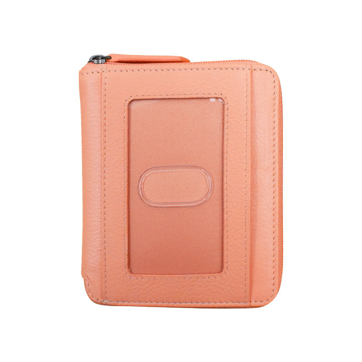 Small Zip Around Wallet with RFID Protection (7859) by ili New York