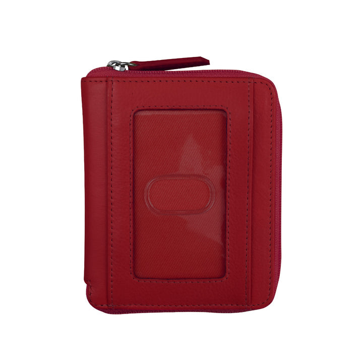 Small Zip Around Wallet with RFID Protection (7859) by ili New York