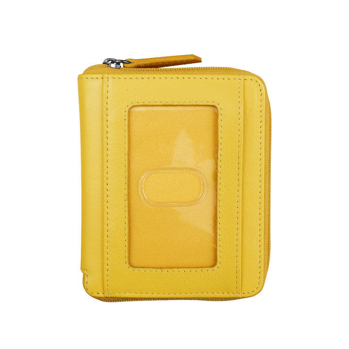Small Zip Around Wallet with RFID Protection (7859) by ili New York