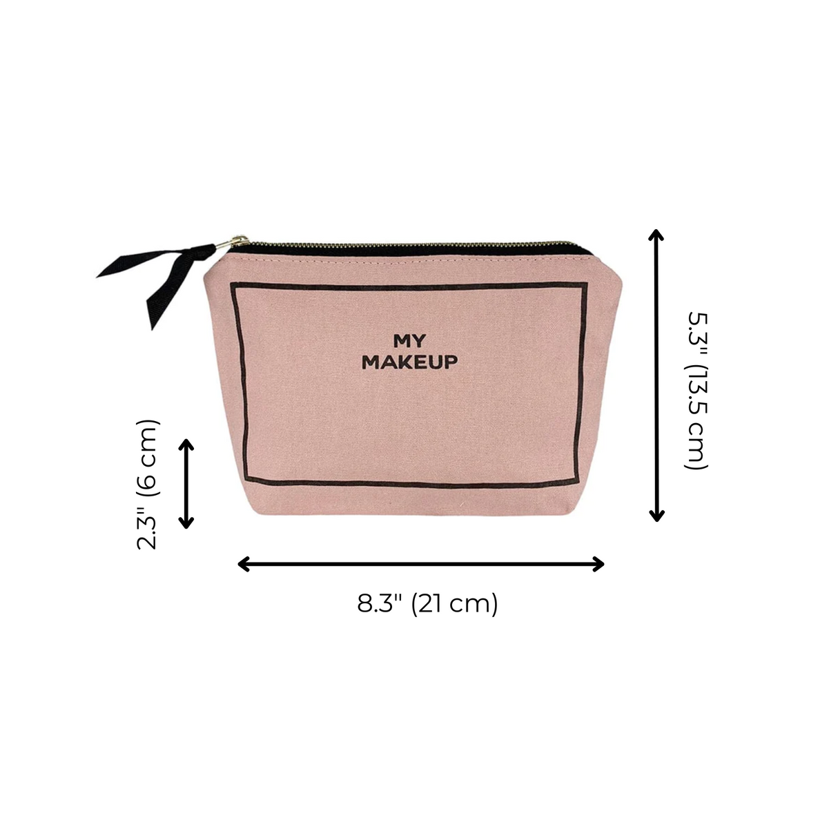 My Makeup Pouch, Coated Lining – Pink/Blush
