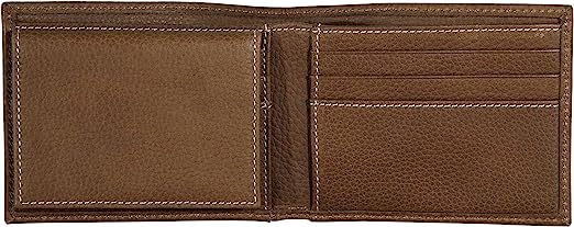 Top Stitch Leather Passcase Wallet by Eddie Bauer