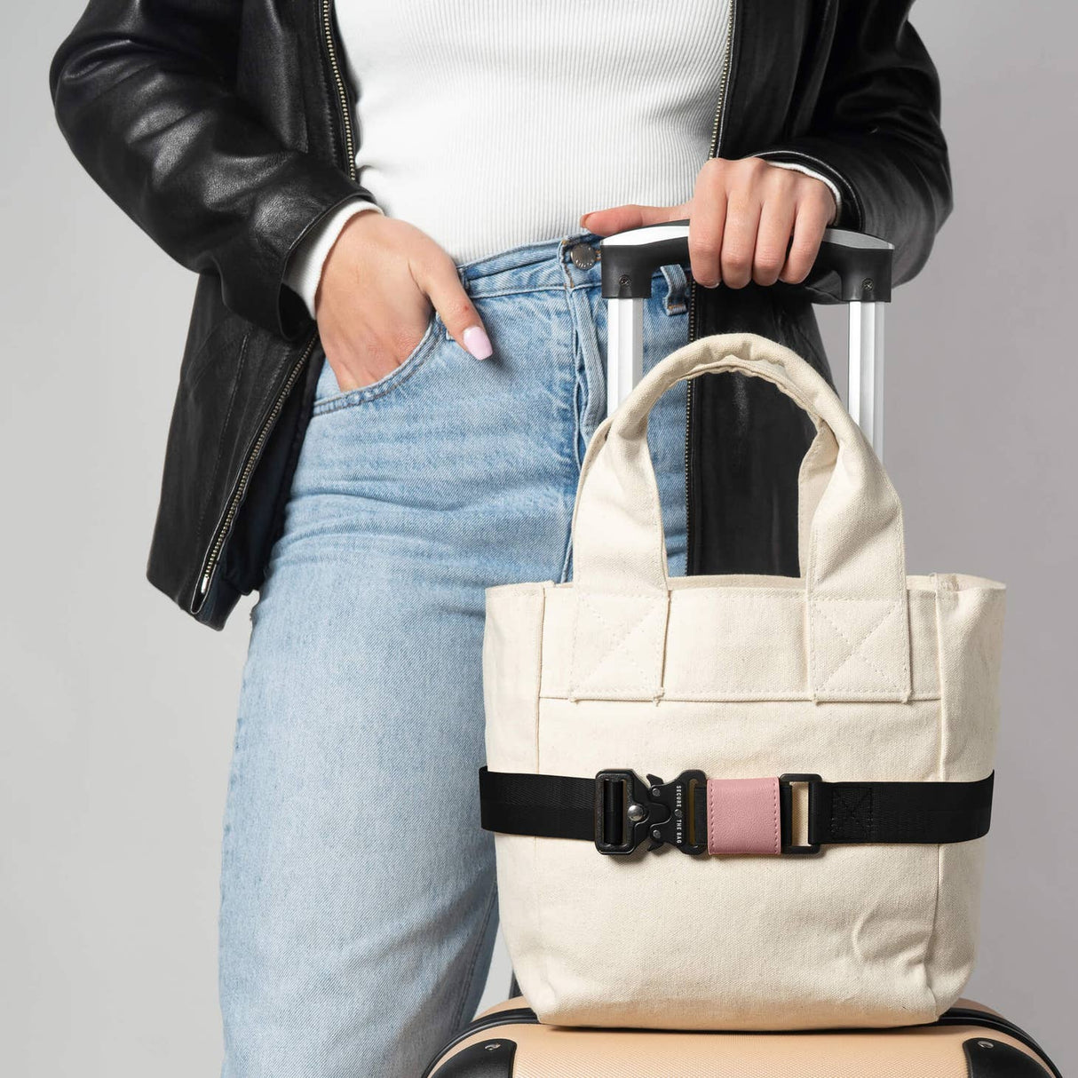 Mini cinturón de equipaje de viaje de Cincha