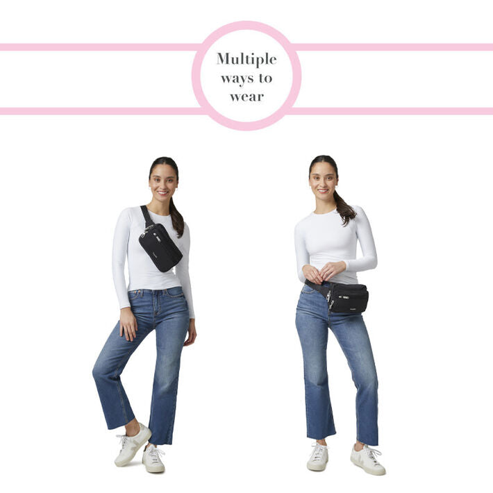 Securtex Anti-Theft Belt Bag Sling, by - Baggalini