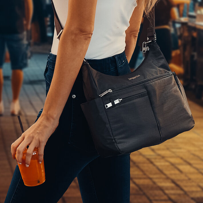 Securtex Anti-Theft Free Time Crossbody Bag, by - Baggalini