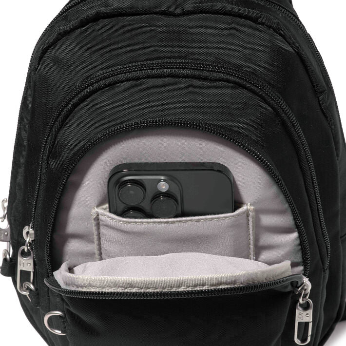 Securtex Anti-Theft Multi Zip Sling, by - Baggalini