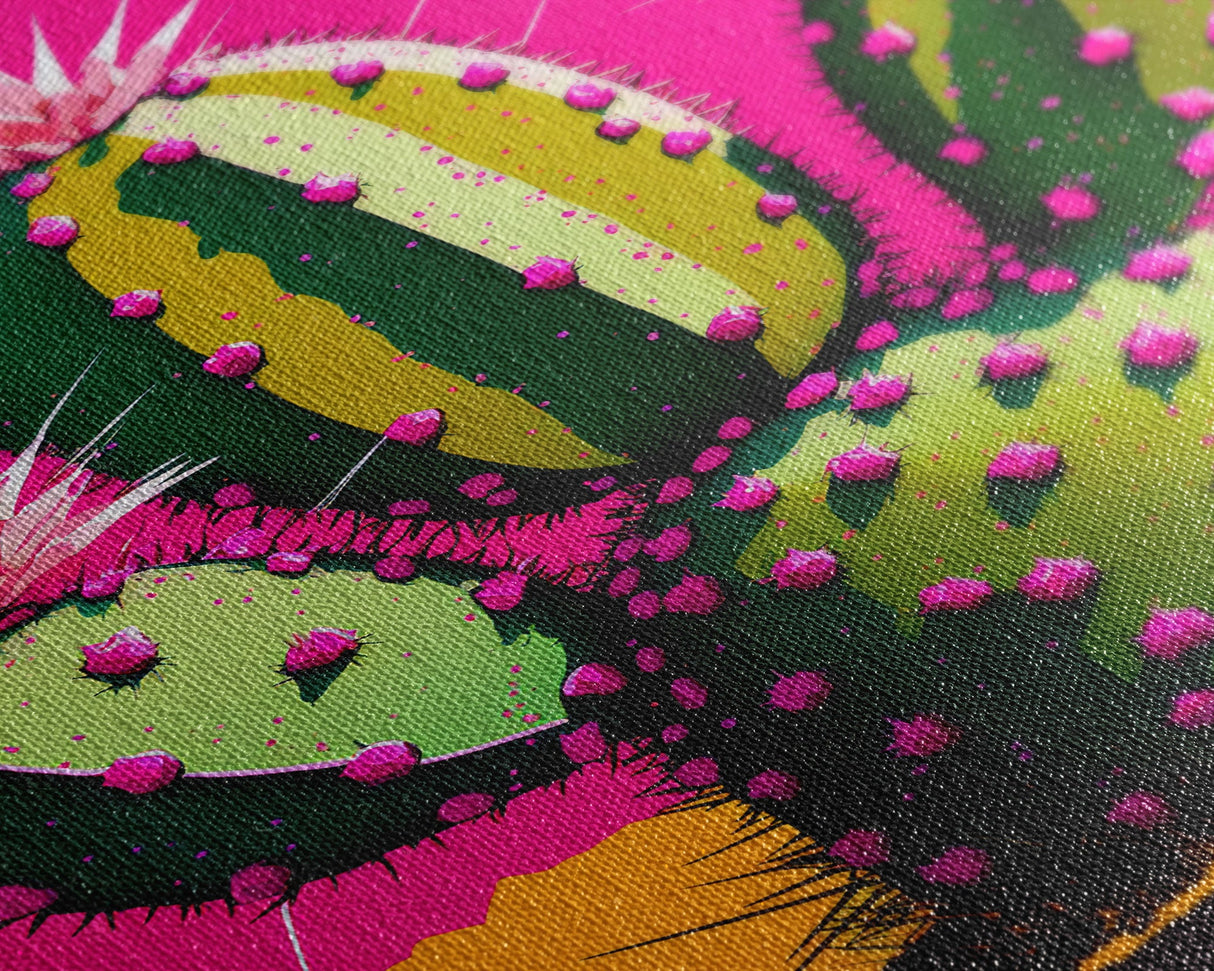 Cactus Print - Cactus Wall Art - Cactus Decor - Modern Desert Print - Southwestern Decor - Cactus Decor - Bright Wall Art - Pop Art Style