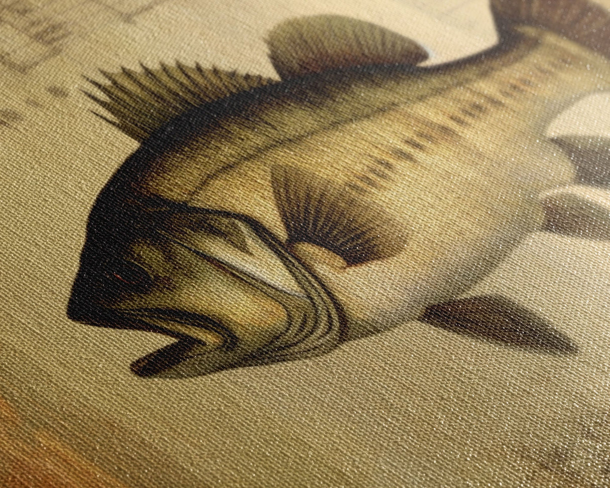 Fish Wall Decor, Animal Wall Art, Nature Wall Art, Minimalist Wall Decor, Panoramic Wall Decor, Canvas Print, Wall Art, Framed Canvas Art