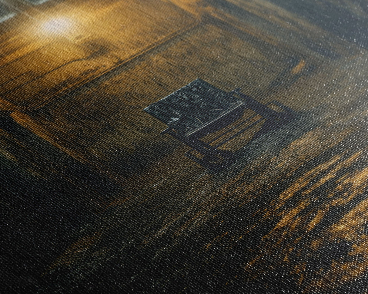 Creepy Wall Decor, Spooky Room Decor, Canvas Print, Wall Hanging, Portrait Art, Halloween Wall Decor, Dark Fantasy, Dark Wall Art