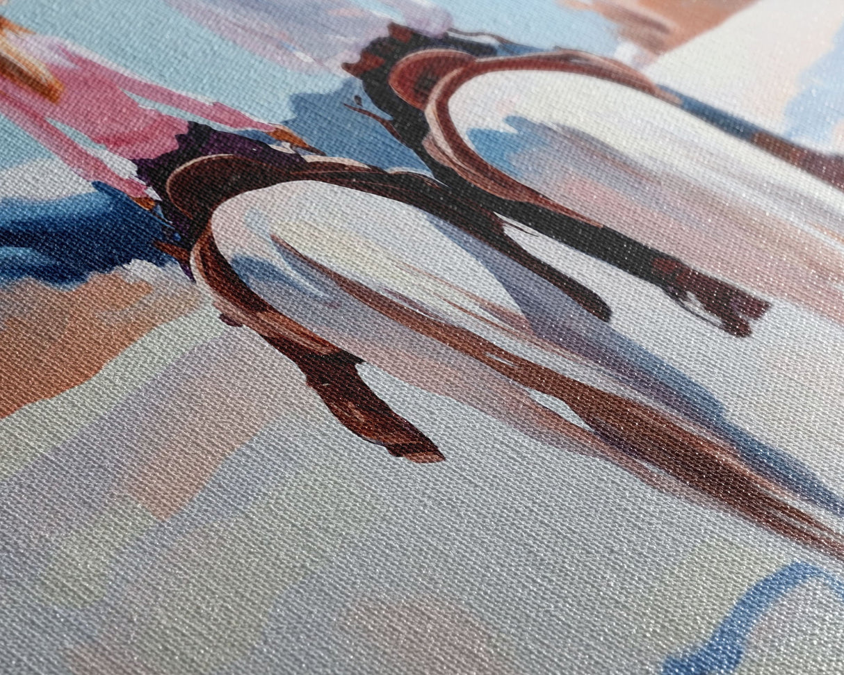 Portrait of cowboy amidst corn stalks, sunset skies, Framed Canvas Print, bold western art, autumn harvest season wall piece, fall farmhouse