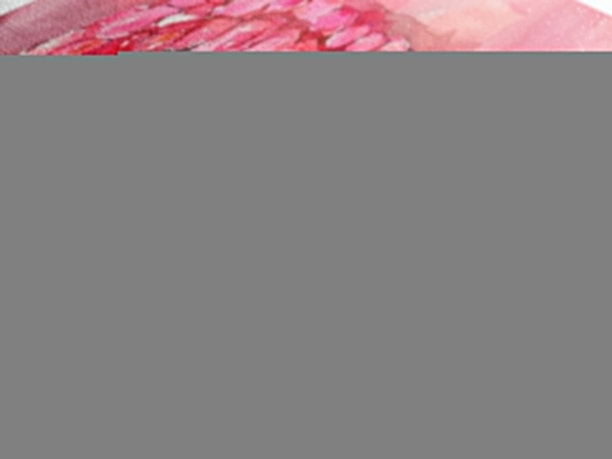Shimmering Pink Beads Canvas Print Gemstone Painting Whimsical Wall Art Jewelry Lover Gift Vertical Pink Abstract Rustic Art