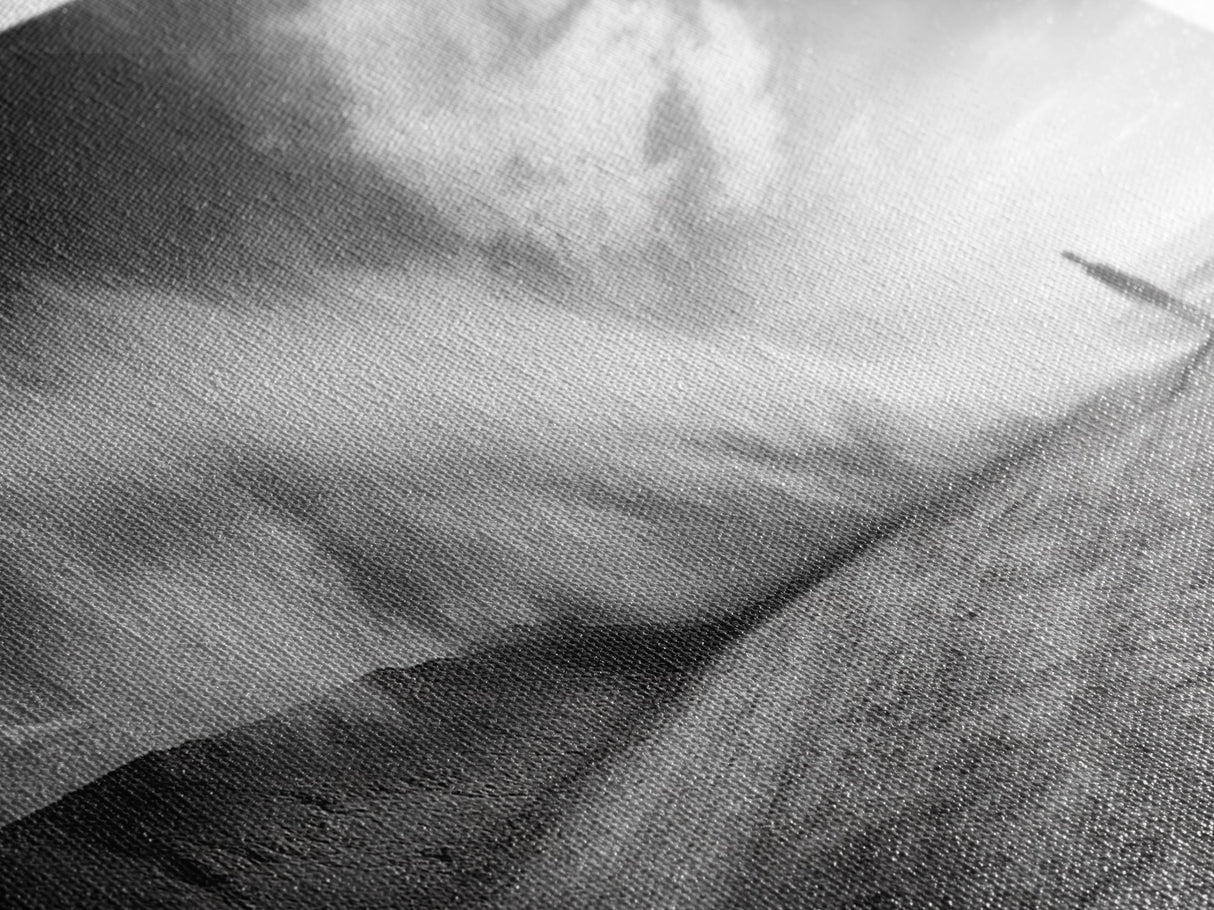 Desert Storm, Solitude Photography, Dramatic Landscape Art, Wind and Sand Scene, Canvas Print, Modern Living Room or Office Wall Art