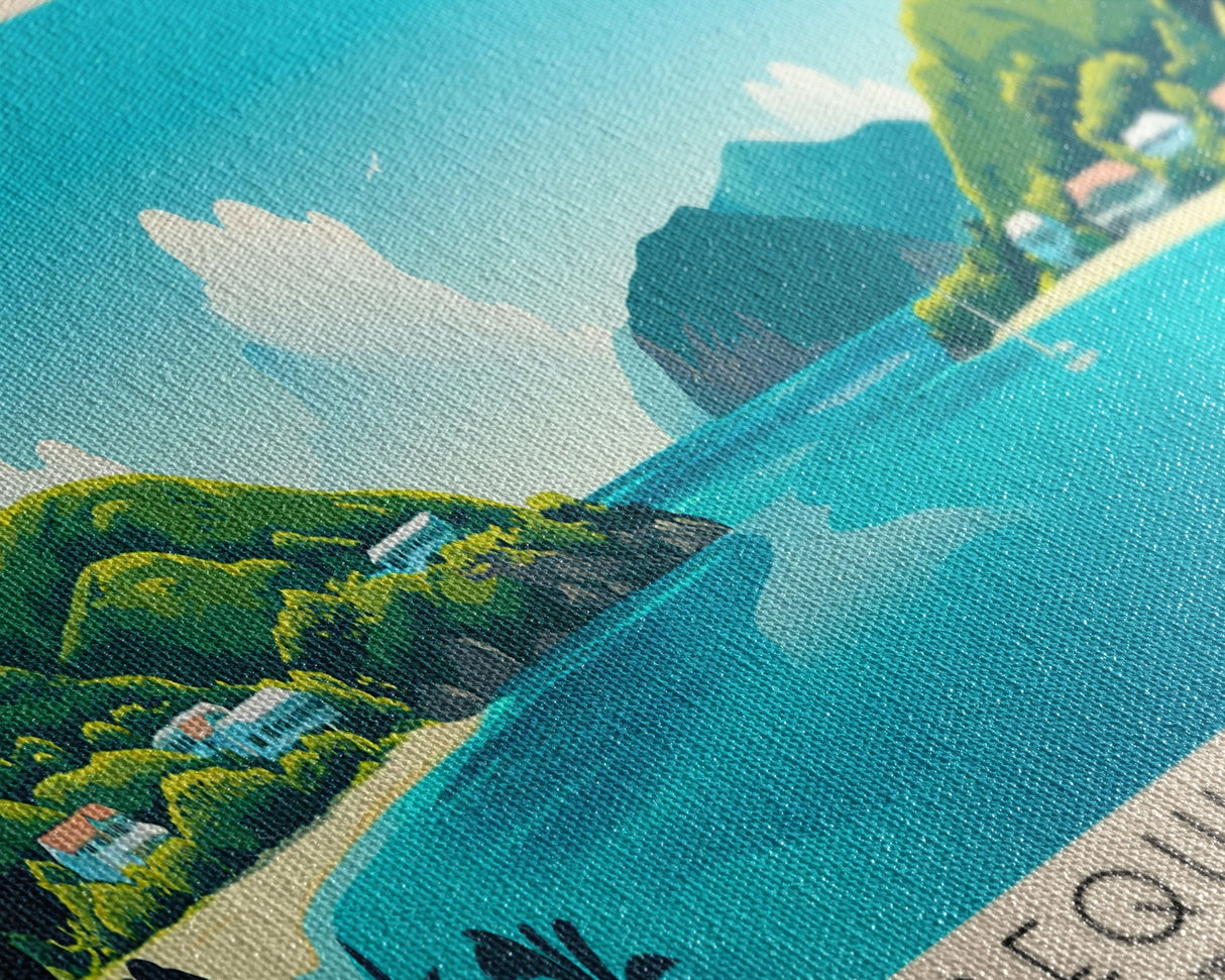 Bequia Island, Saint Vincent and the Grenadines Panoramic Print, Vacation Gift, Saint Vincent and the Grenadines Wall Art, Vacation Wall Art, Vacatation Memories, Beach Decor, Beach Or Lakehouse Art