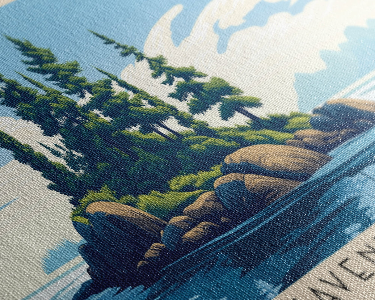 Bonaventure Island, Canada Panoramic Print, Vacation Gift, Canada Wall Art, Vacation Wall Art, Vacatation Memories, Beach Decor, Beach Or Lakehouse Art