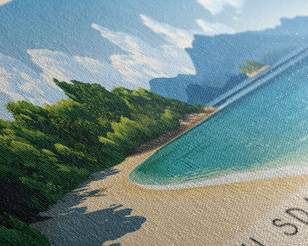 Koh Sdach Islands, Cambodia Panoramic Print, Vacation Gift, Cambodia Wall Art, Vacation Wall Art, Vacatation Memories, Beach Decor, Beach Or Lakehouse Art