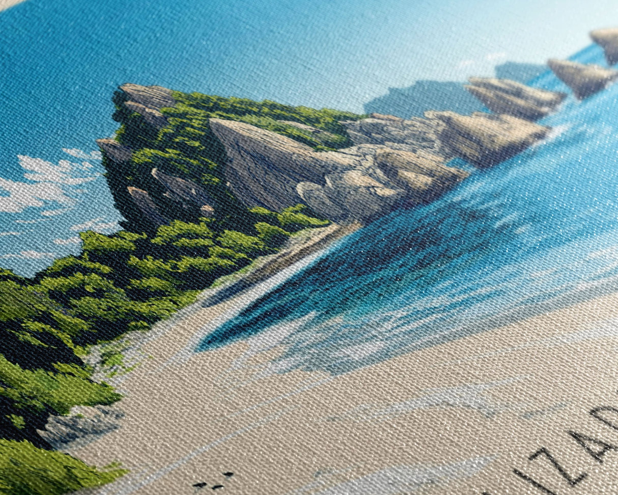 Lizard Island, Australia Panoramic Print, Vacation Gift, Australia Wall Art, Vacation Wall Art, Vacatation Memories, Beach Decor, Beach Or Lakehouse Art