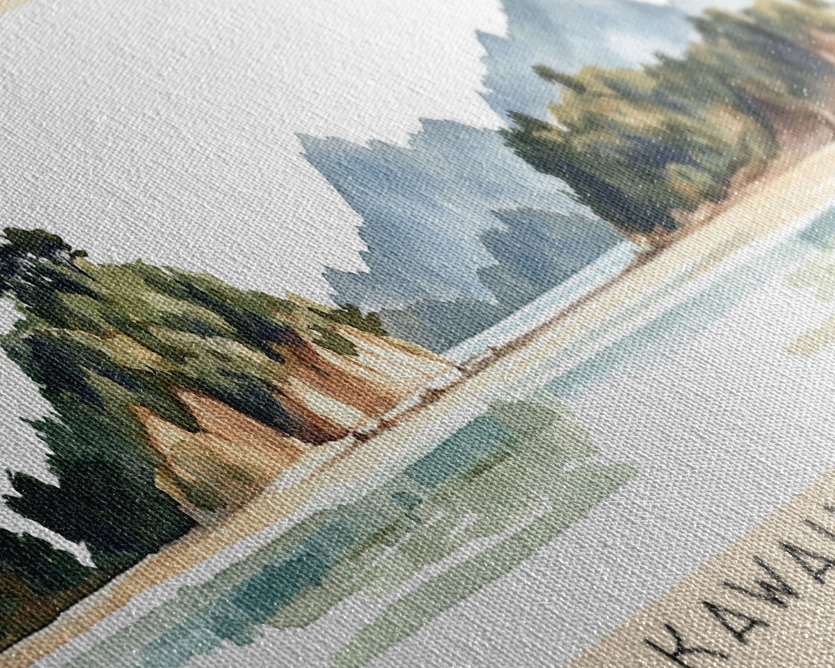 Kawau Island, New Zealand Watercolor Beach Print, Vacation Gift, New Zealand Wall Art, Beach Painting, Beach Decor, Beach Painting