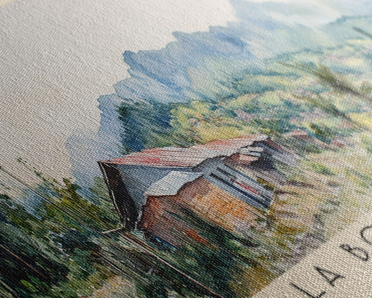 La Boquilla, Colombia Watercolor Beach Print, Vacation Gift, Colombia Wall Art, Beach Painting, Beach Decor, Beach Painting