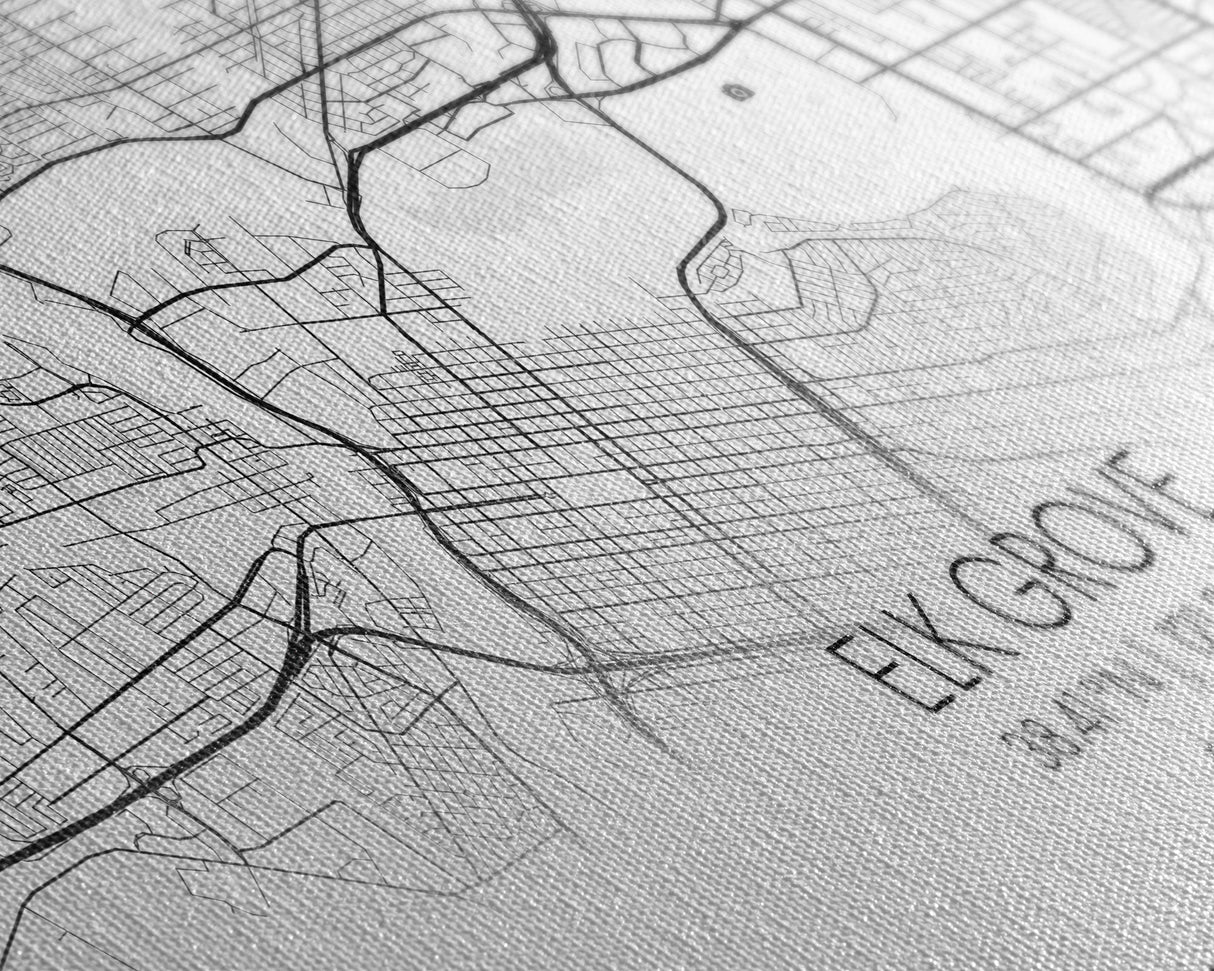 Elk Grove Street Map, California Map, Map Art, Minimalist Art, Wall Art, Canvas Art, Trendy Décor, Gift For Friend, Couple Wall Décor