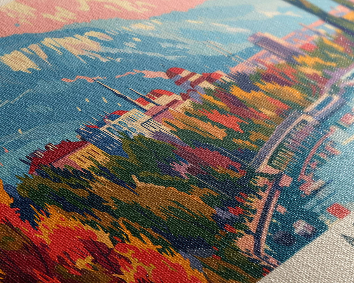 Adana Turkey Travel Art, City Art, Framed Canvas Print or Metal Wall Art, Europe Travel Poster, Panoramic Wall Art, Extra Wide Wall Art