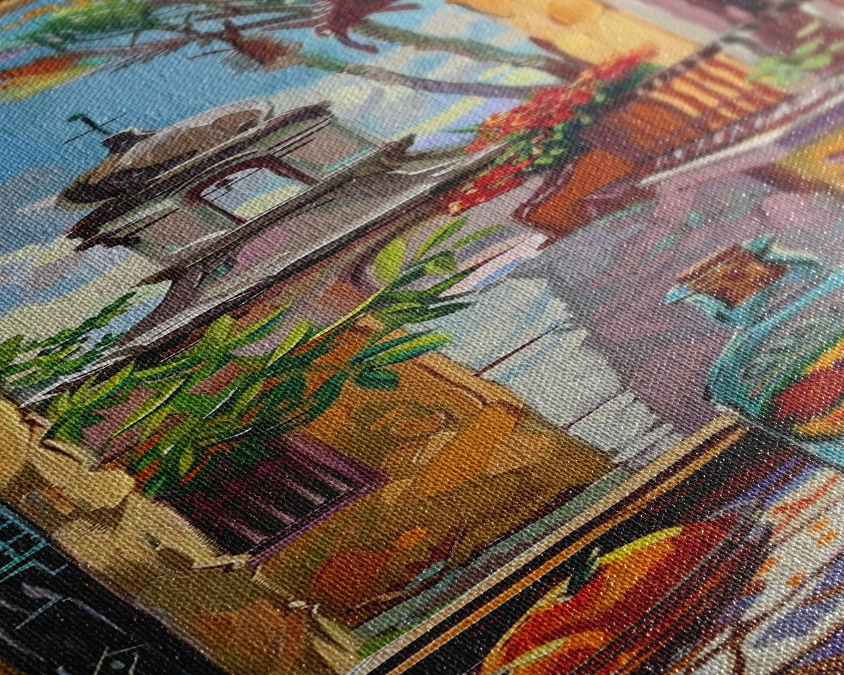 Framed and Printed Vertical Rustic Still Life Printed Canvas, Textured Canvas Painting, Spanish Style Kitchen Art, Abstract Modern Wall Art