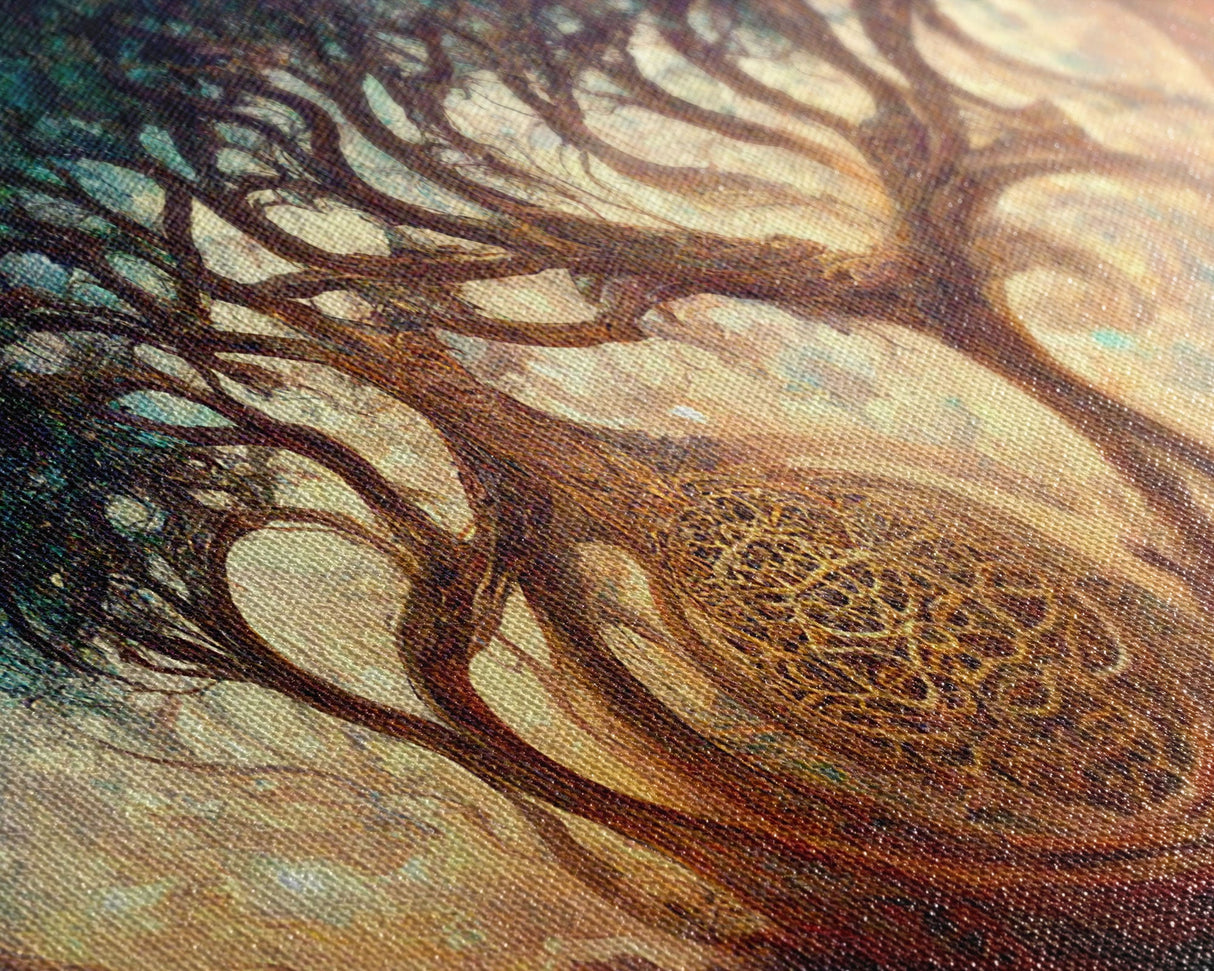 Gaia, norse mythology, canvas print, high fantasy art