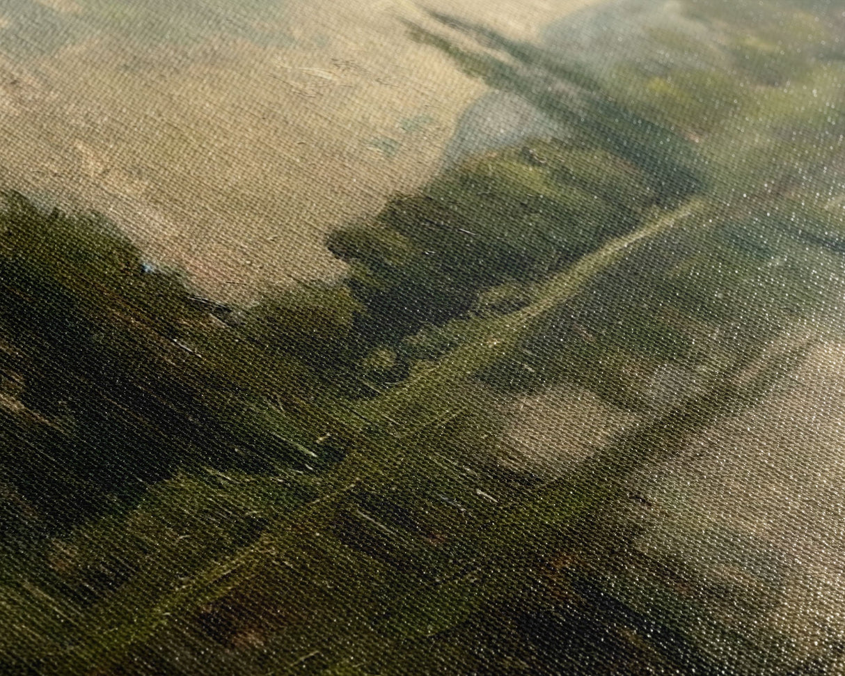 NuevArt Vintage Fine Art Landscape Art Print | Vintage Painting | Wall Art | Large Print | Landscape Painting | Fall Art Print