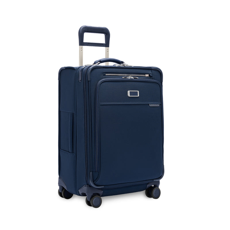 Briggs & Riley Baseline Compact 24" Checked Expandable Spinner, BLU124CXSP