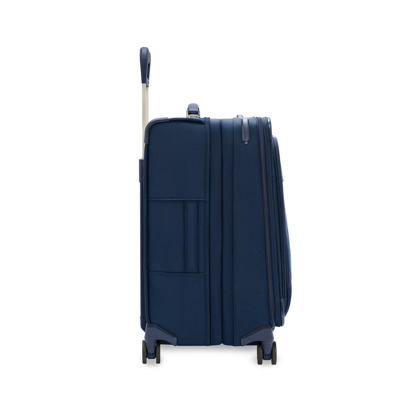 Briggs & Riley Baseline Compact 24" Checked Expandable Spinner, BLU124CXSP