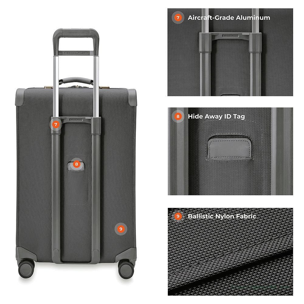 Baseline Collection Medium Expandable Spinner Luggage for Travel by Briggs & Riley