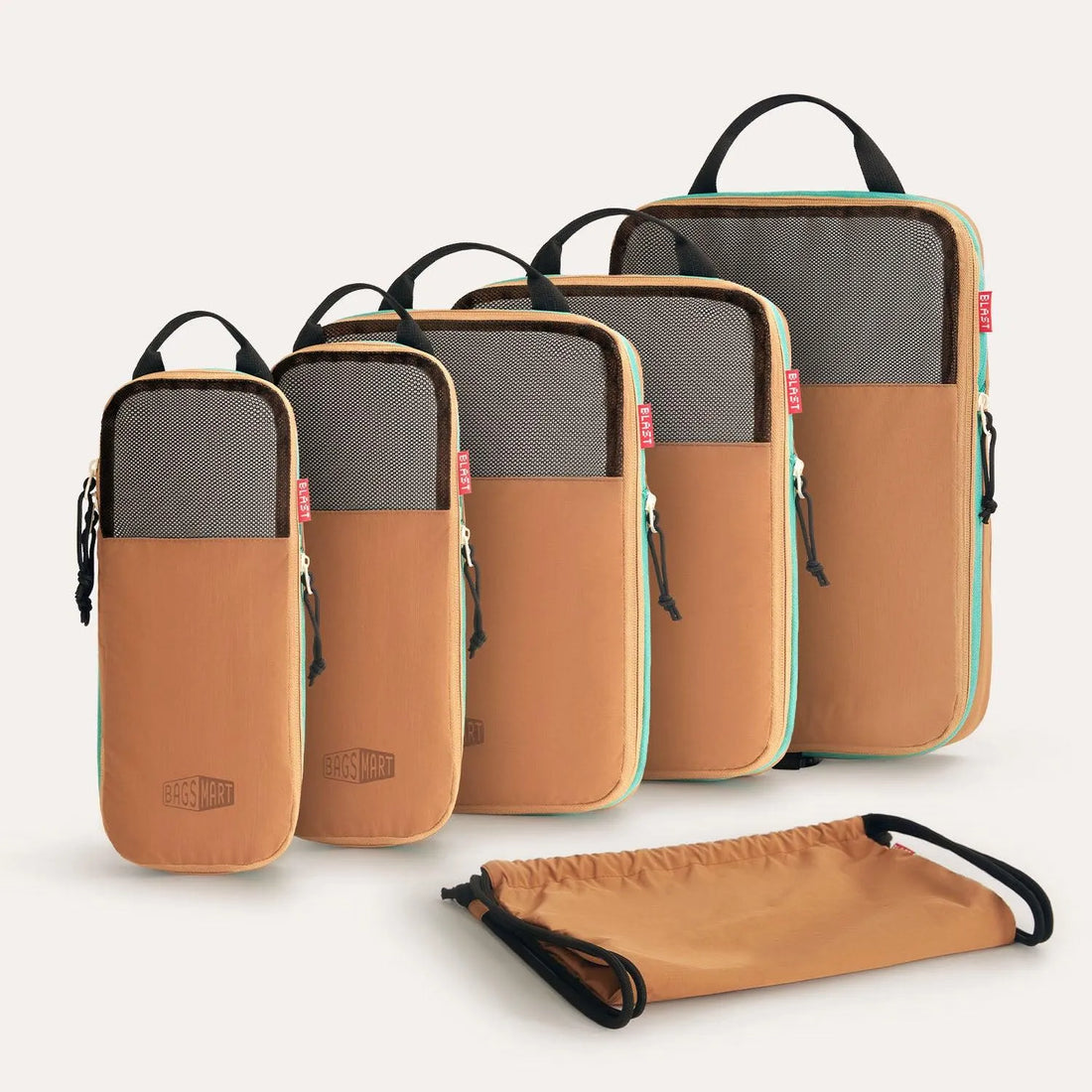 Blast Packing Cubes, 6 PCS Set by Bagsmart