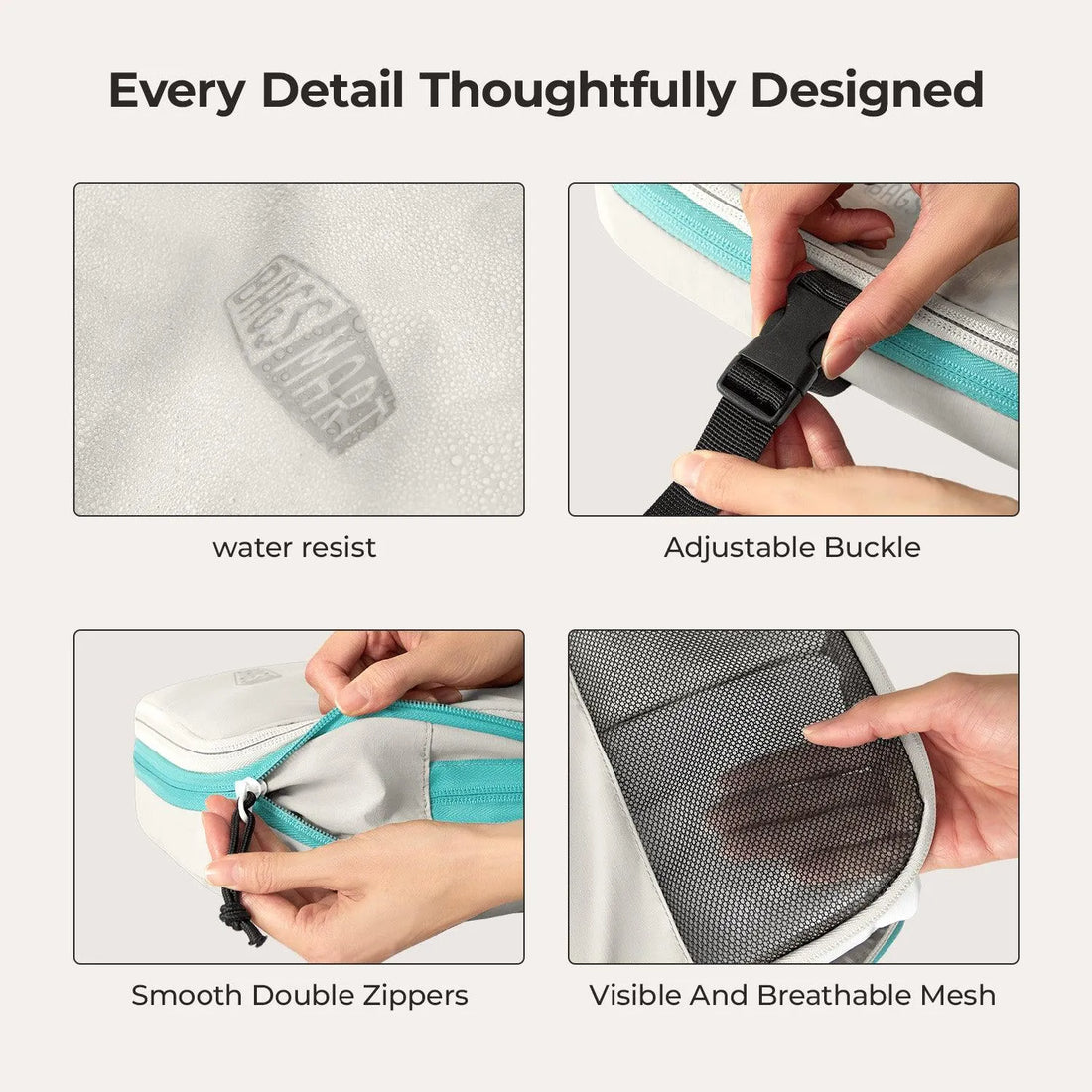 Blast Packing Cubes, 6 PCS Set by Bagsmart