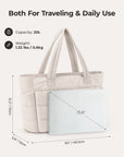 The Bubble Puffy Laptop Work Tote by Bagsmart