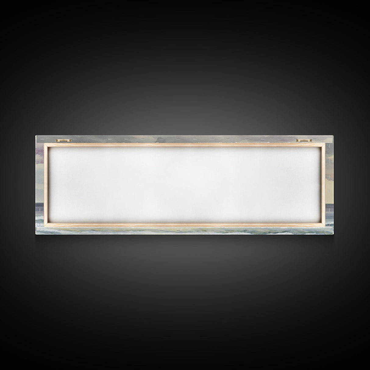 Panoramic Ocean Beach canvas prints Sea landscape Nautical photo Coastal canvas print Sea wave canvas Extra large wall art Ready to hang