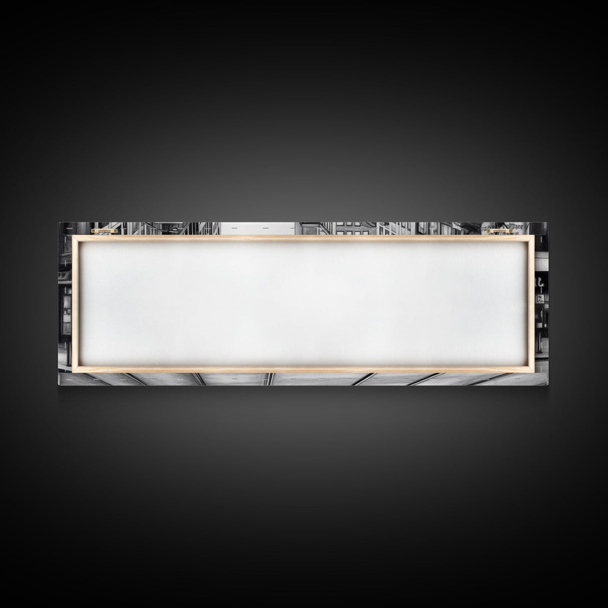 Big City Canvas Print, City Art, Cars, Bus, Buildings, Large Urban Art Print, Original Art, Wall Decor, Panoramic, Wall Art, Canvas Print