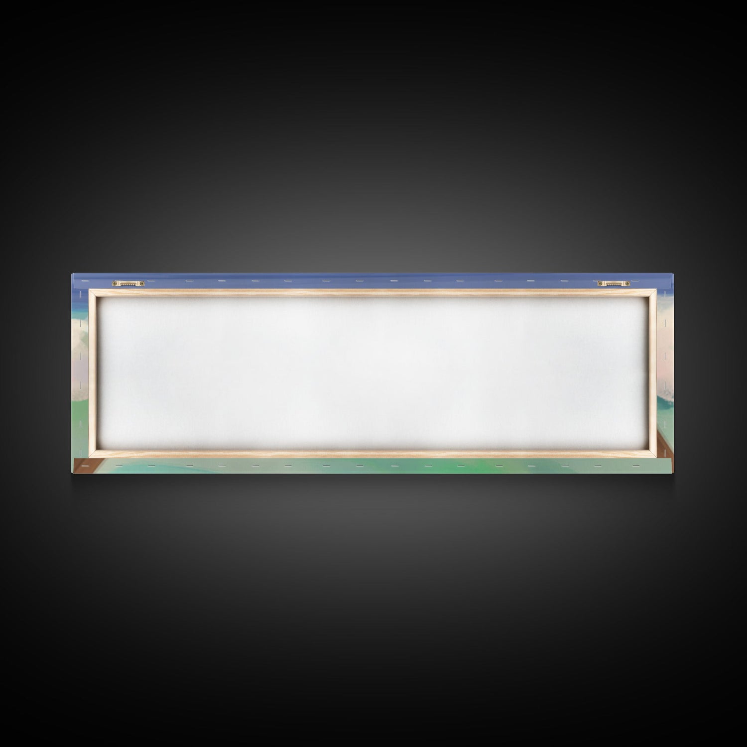 Abstract Seascape Canvas Art Print, Sea Foam, Ocean, Nature, Waves, Beach House Art, Wall Decor, Panoramic, Wall Art, Canvas Print