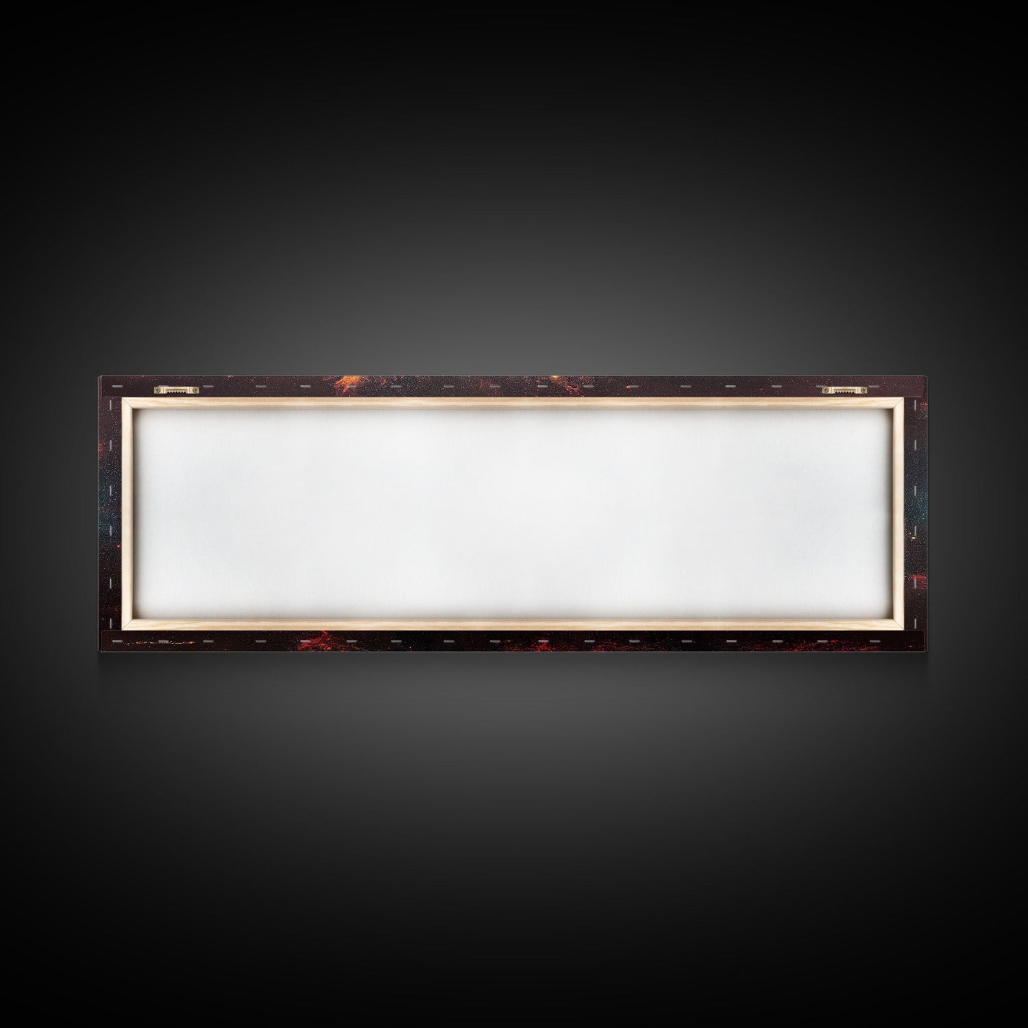 Galaxy Art, Supernova, Extra Large Wall Art, Framed Panoramic Canvas Print, Framed Wall Art