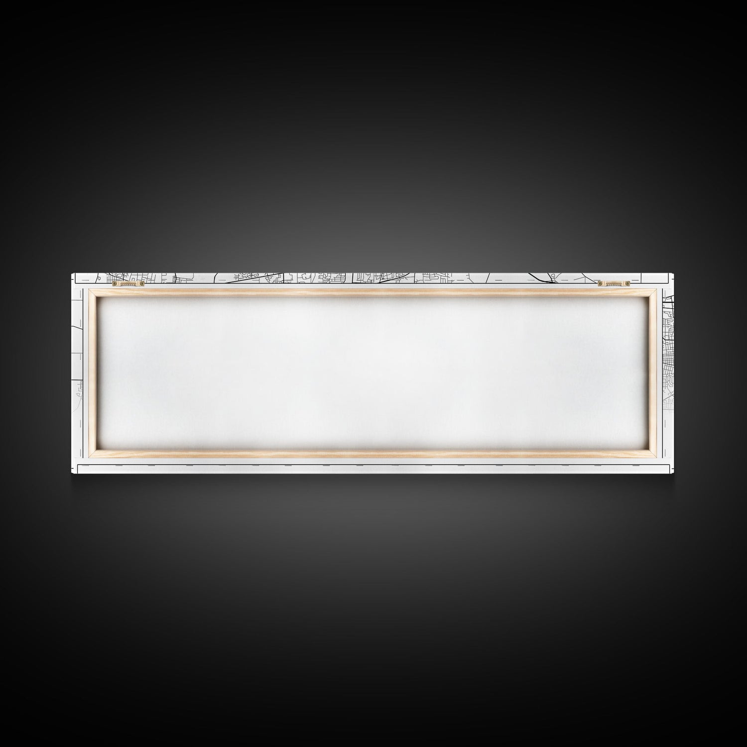 Panoramic Aurora City Map, Illinois Art, Map Print, Minimalist Wall Art, Canvas Art, Housewarming Gift, Street Map Art, Closing Gift