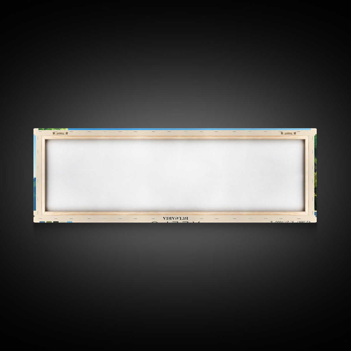 Alepu, Bulgaria Panoramic Print, Vacation Gift, Bulgaria Wall Art, Beach Painting, Beach Decor, Beach Or Lakehouse Art