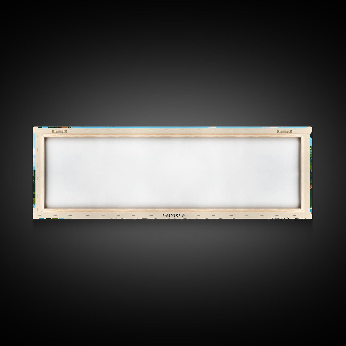 Boston Beach, Jamaica Panoramic Print, Vacation Gift, Jamaica Wall Art, Vacation Wall Art, Vacatation Memories, Beach Decor, Beach Or Lakehouse Art