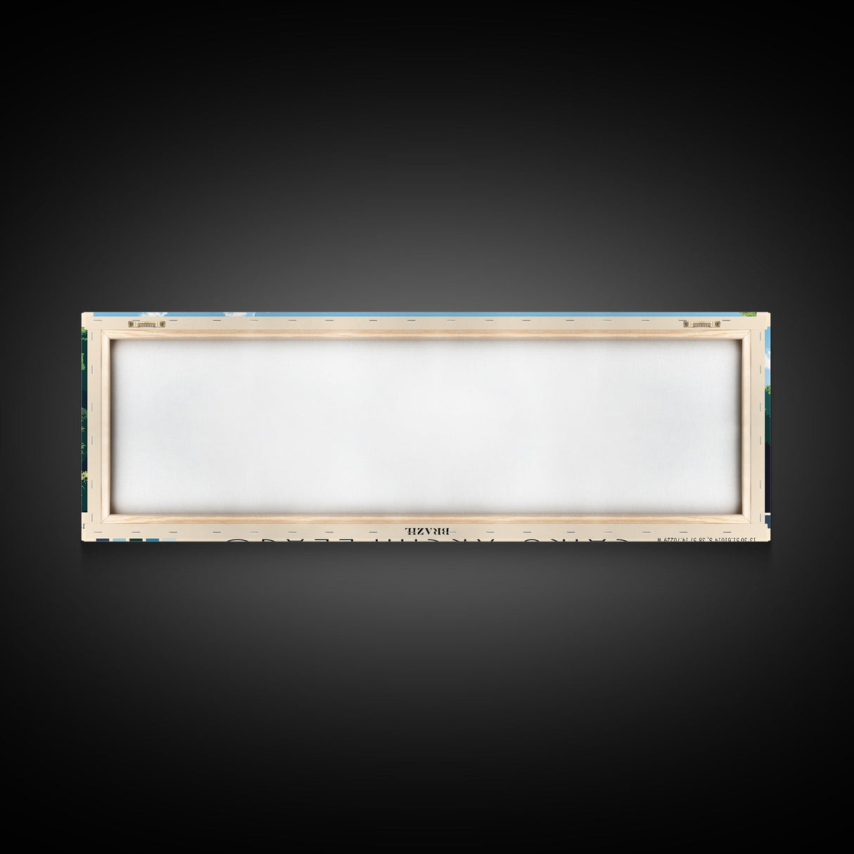 Cairu Archipelago, Brazil Panoramic Print, Vacation Gift, Brazil Wall Art, Beach Painting, Beach Decor, Large Wall Art, Wood Frame Art