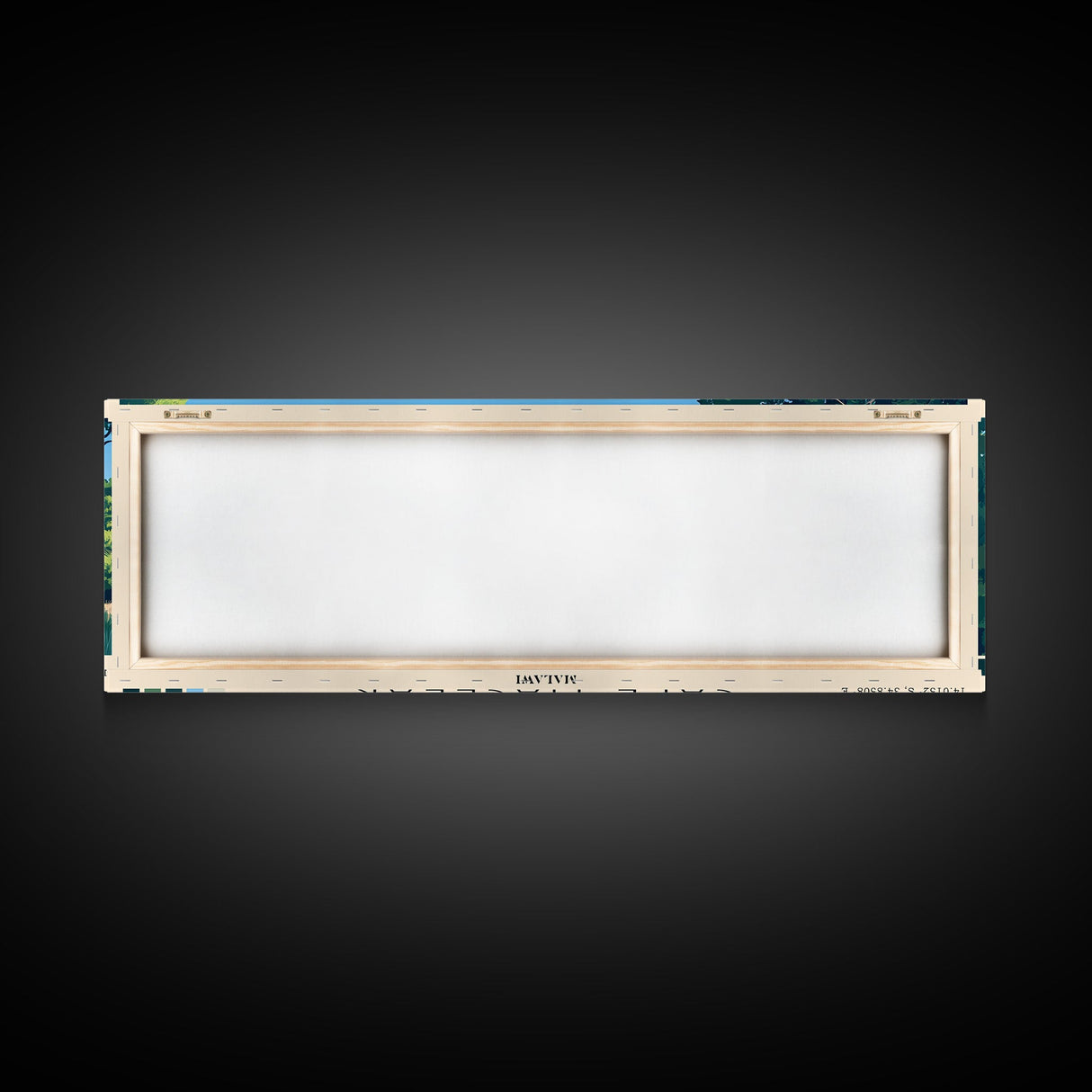 Cape Maclear, Malawi Panoramic Print, Vacation Gift, Malawi Wall Art, Beach Painting, Beach Decor, Beach Or Lakehouse Art