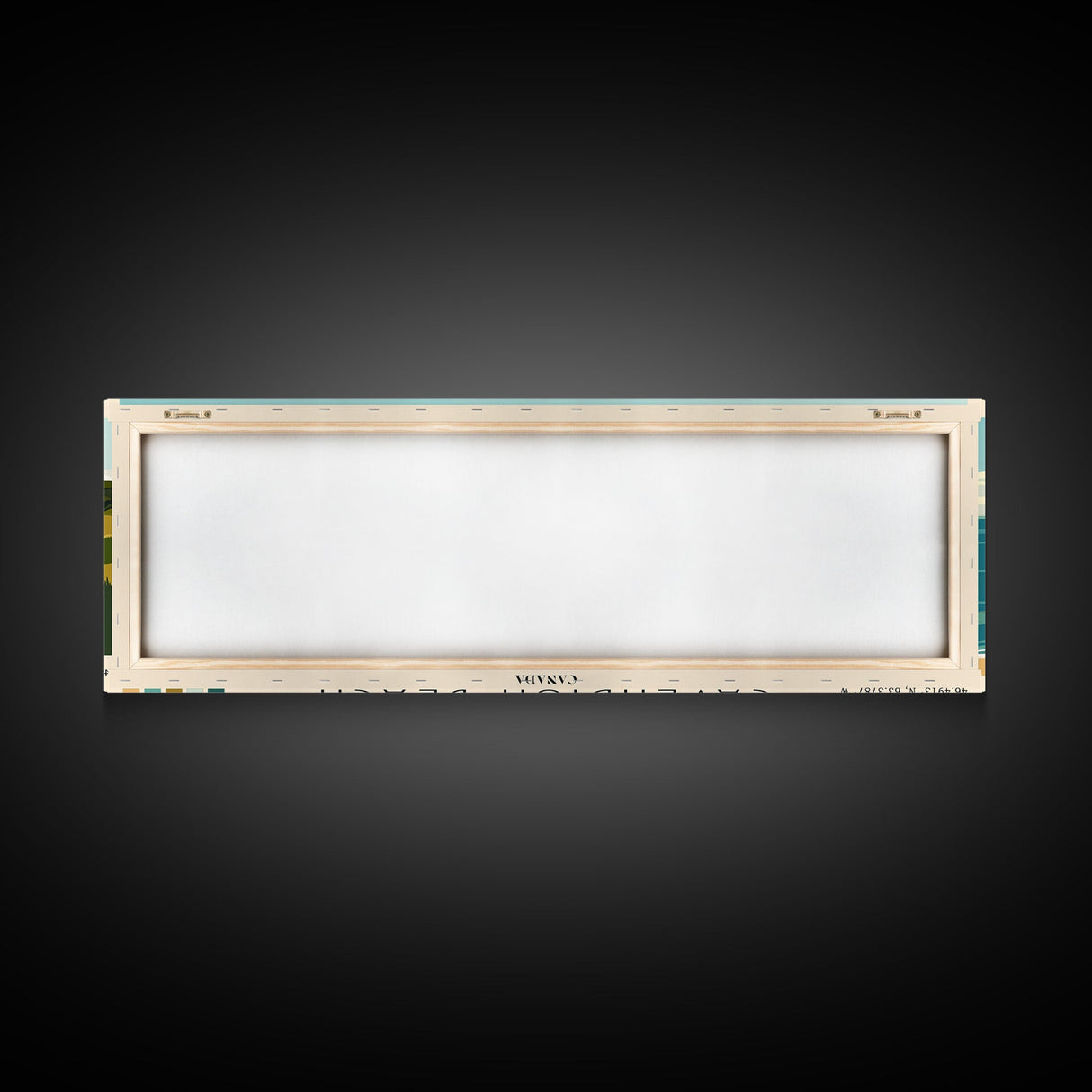 Cavendish Beach, Canada Panoramic Beach Print, Vacation Gift, Canada Wall Art, Framed Canvas Print, Framed Beach Painting