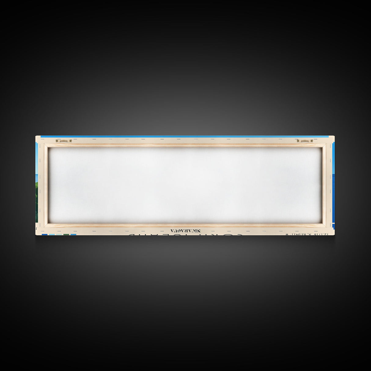 Corn Island, NICARAGUA Panoramic Print, Vacation Gift, NICARAGUA Wall Art, Beach Painting, Beach Decor, Beach Or Lakehouse Art