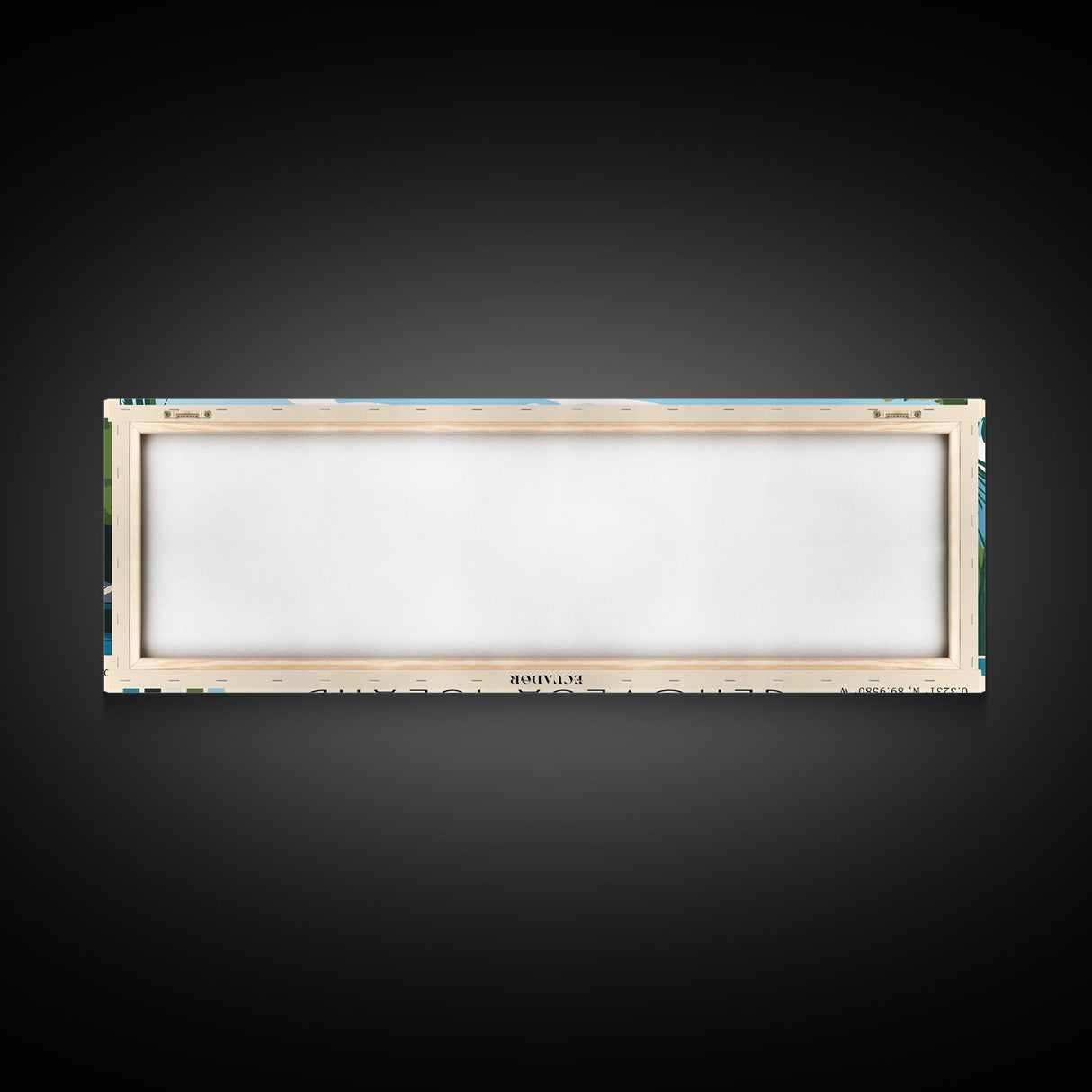 Genovesa Island, Ecuador Panoramic Print, Vacation Gift, Ecuador Wall Art, Beach Painting, Beach Decor, Large Wall Art, Wood Frame Art