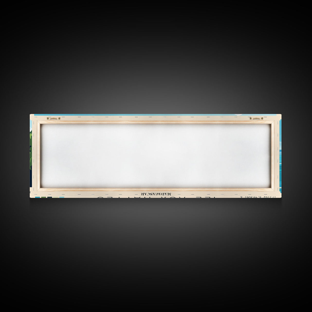 Ile Aux Nattes, Madagascar Panoramic Print, Vacation Gift, Madagascar Wall Art, Vacation Wall Art, Vacatation Memories, Beach Decor, Beach Or Lakehouse Art