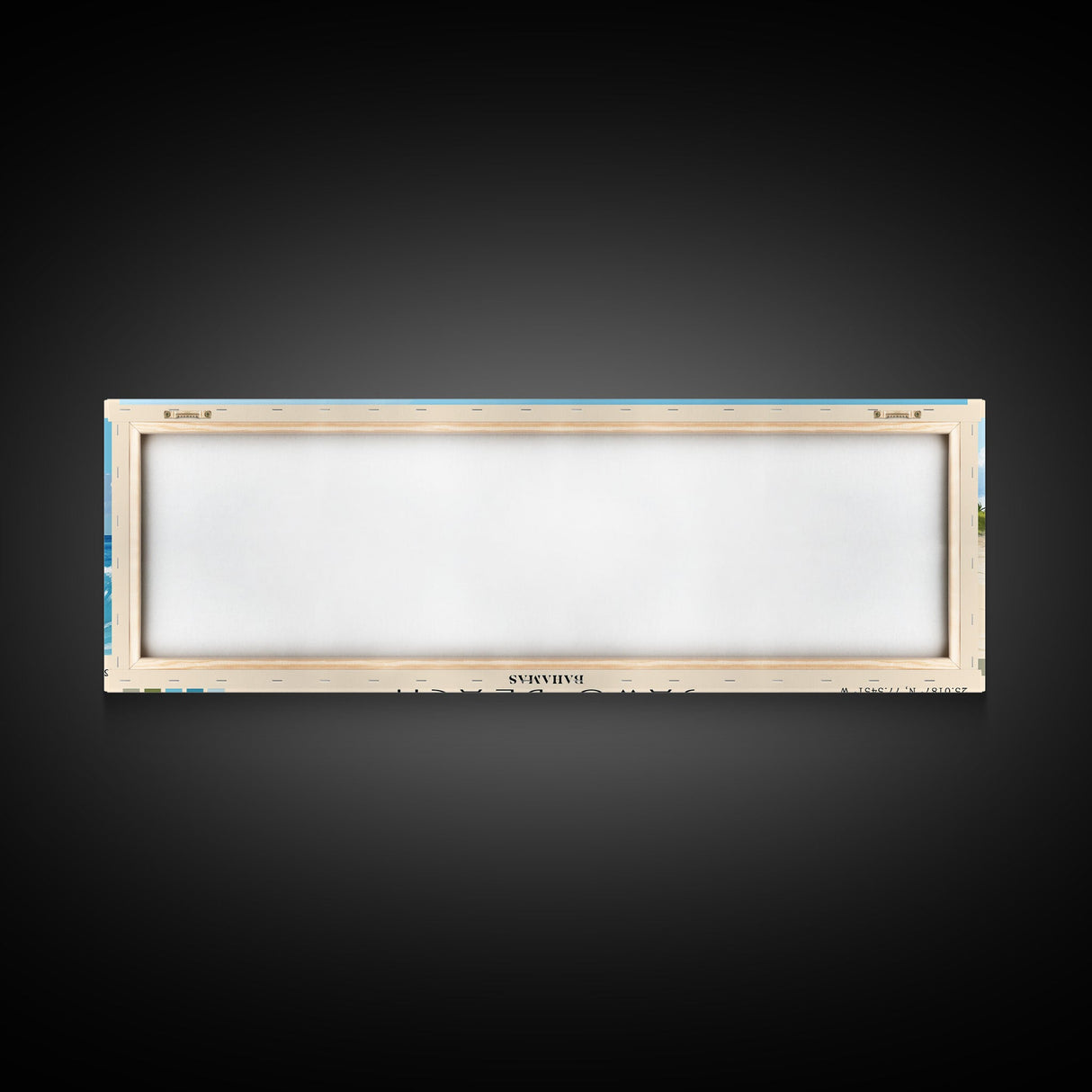 Jaws Beach, Bahamas Panoramic Print, Vacation Gift, Bahamas Wall Art, Vacation Wall Art, Vacatation Memories, Beach Decor, Beach Or Lakehouse Art