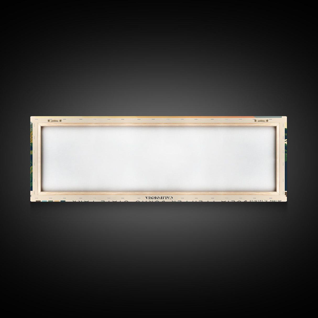 Julia Pfeiffer Burns State Park, California Panoramic Print, Vacation Gift, California Wall Art, Beach Painting, Beach Decor, Large Wall Art, Wood Frame Art