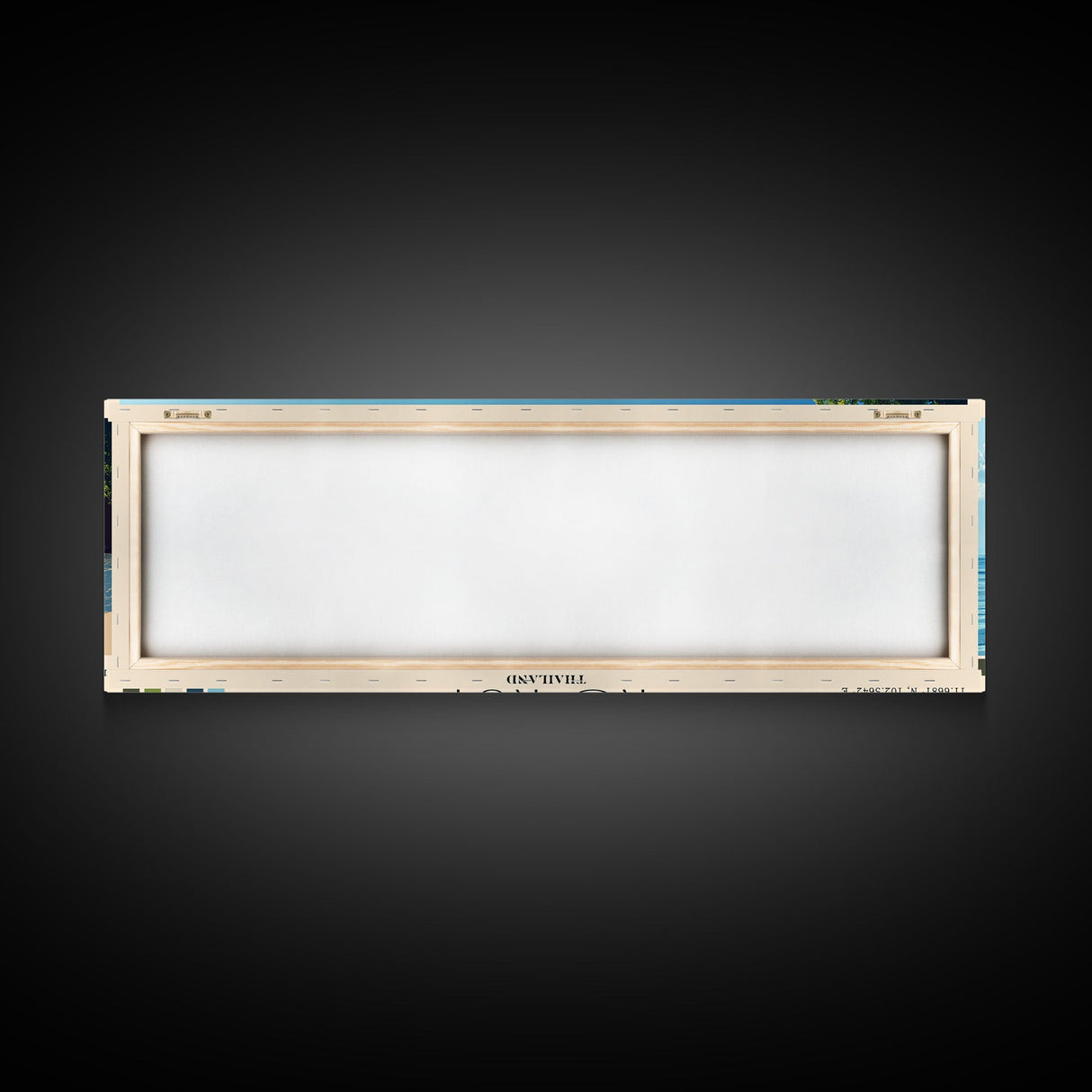 Ko Kut, Thailand Panoramic Print, Vacation Gift, Thailand Wall Art, Vacation Wall Art, Vacatation Memories, Beach Decor, Beach Or Lakehouse Art