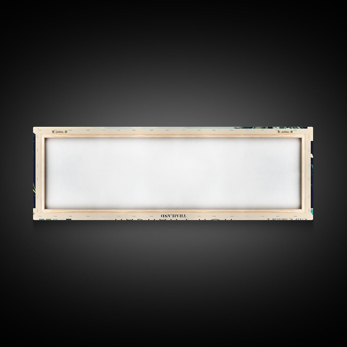 Koh Phangan, Thailand Panoramic Print, Vacation Gift, Thailand Wall Art, Vacation Wall Art, Vacatation Memories, Beach Decor, Beach Or Lakehouse Art