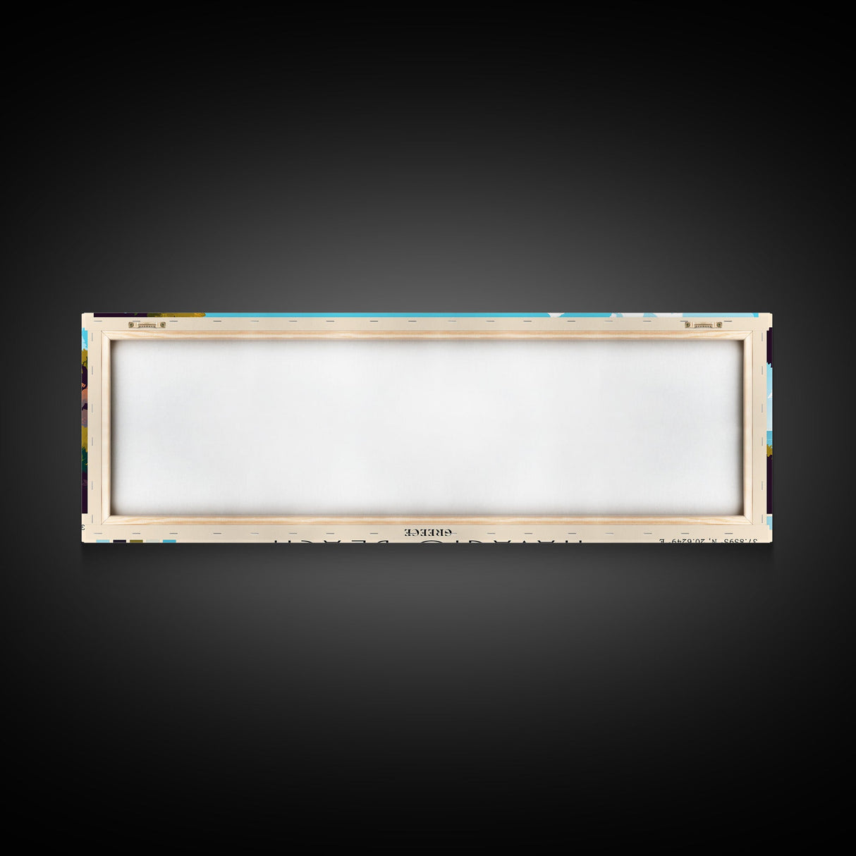 Navagio Beach, Greece Panoramic Beach Print, Vacation Gift, Greece Wall Art, Framed Canvas Print, Framed Beach Painting